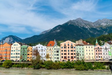 Innsbruck cityscape, Avusturya.