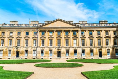 Oxford'daki Güzel Mimari Christ Church Katedrali, İngiltere 
