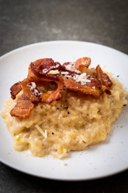 gevrek domuz pastırması risotto