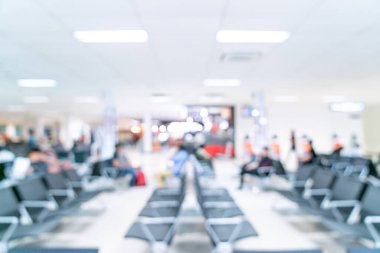 Havalimanı arka plan için soyut bulanıklık 