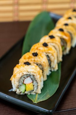 engawa suşi rulo - japon gıda