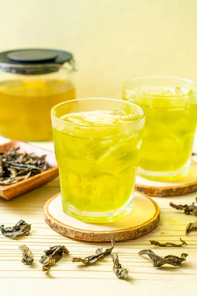Mrożona Japońska zielona herbata — Zdjęcie stockowe