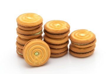 pandan kremalı kurabiyeler