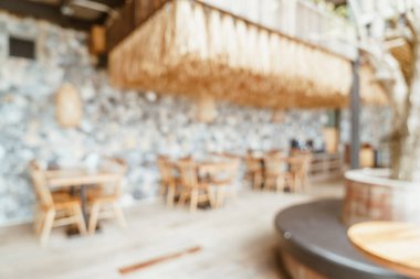 soyut bulanıklık kafe veya kafe 