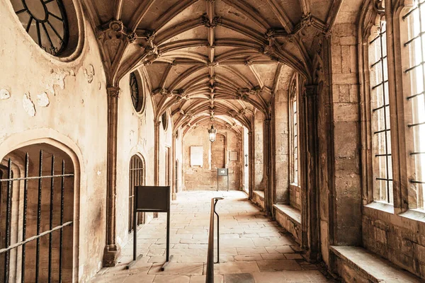 아름다운 건축물, 그리스도 교회 대성당 옥스포드, 영국 — 스톡 사진