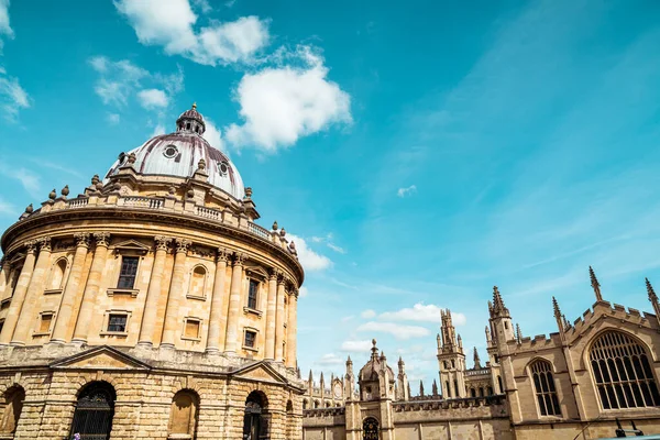 Radcliffe Camera, biblioteka Bodleian, Oxford University, Oxford, O — Zdjęcie stockowe