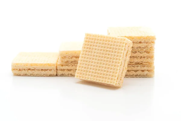 Wafer kex med mjölk grädde smak — Stockfoto