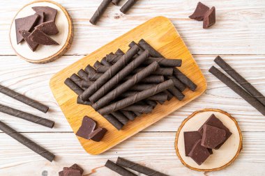 çikolata gofret sopa rulo