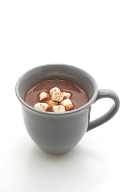 Şekerlemeli sıcak çikolata.