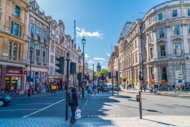 Londra - Uk, Trafalgar Meydanı, Sep 1, 2019. Trafalgar Meydanı 