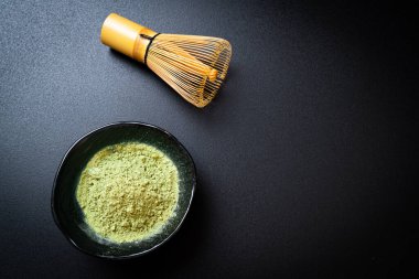 Çeşmeli kibrit yeşil çay tozu