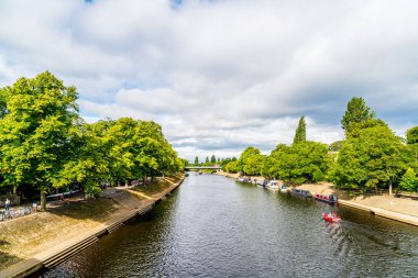 York City ve River Ouse York 'ta.