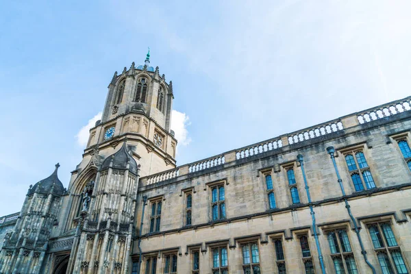Nádherná architektura, věž Kristova, netřást Oxford — Stock fotografie