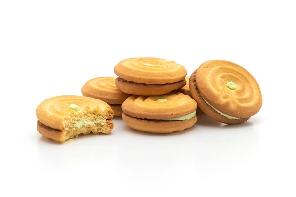 Печиво з пандановим кремом — стокове фото