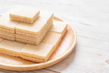 krema ile süt gofret