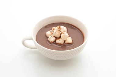 Şekerlemeli sıcak çikolata.