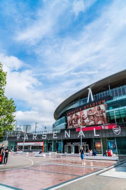 Londra, Birleşik Krallık - 31 Ağustos 2019: Emirliklerin dışında S