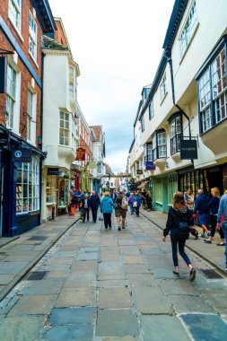 York, Yorkshire, İngiltere - 3. Sezon 2019: Stonegate Caddesi 