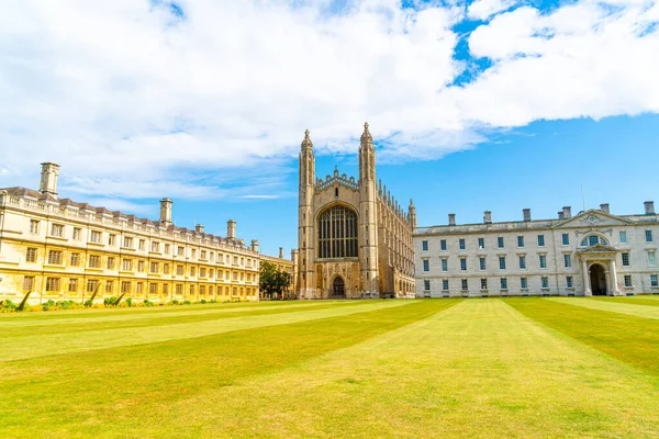Королівський коледж капели в Кембриджі, Великобританія — стокове фото