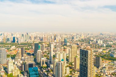 Güzel cityscape mimarisi ve Bangkok Th içinde bina