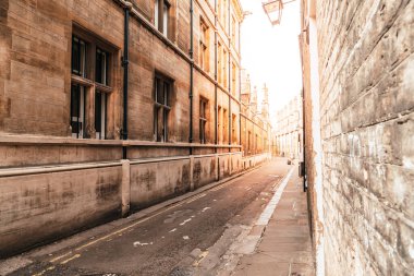 Cambridge'deki Eski Trinity caddesi, İngiltere.
