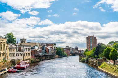 York City ve River Ouse York 'ta.