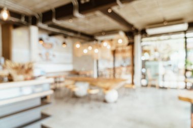 soyut bulanıklık kafe veya kafe 