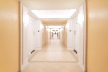 Soyut bulanıklık ve arka plan için lüks otel lobisi