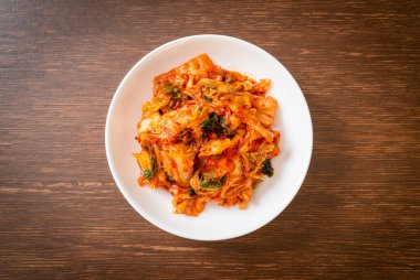 Tabakta kimçi lahanası - Kore geleneksel yemek tarzı