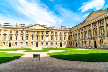 Oxford, İngiltere 'deki Güzel Mimari İsa Kilisesi Katedrali.
