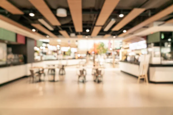 Abstrato Borrão Praça Alimentação Shopping Center Para Fundo — Fotografia de Stock