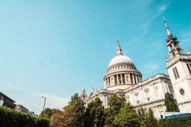 Londra, İngiltere 'deki St. Paul Katedrali.