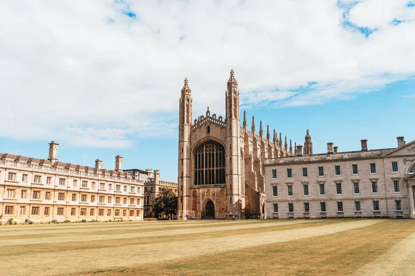 Bela Arquitetura Capela King College Cambridge Reino Unido — Fotografia de Stock