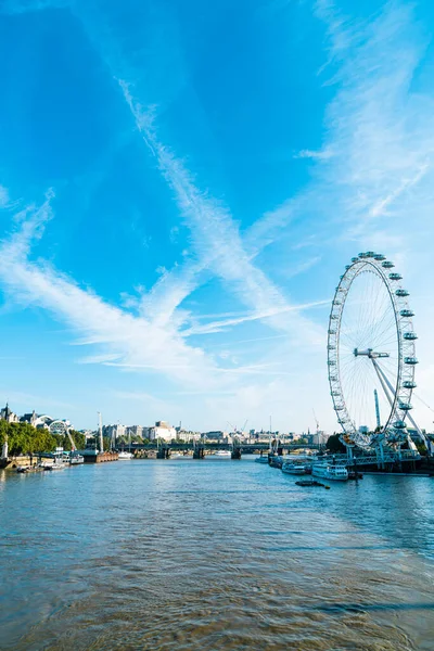 Ciudad Londres Con Río Támesis Reino Unido —  Fotos de Stock