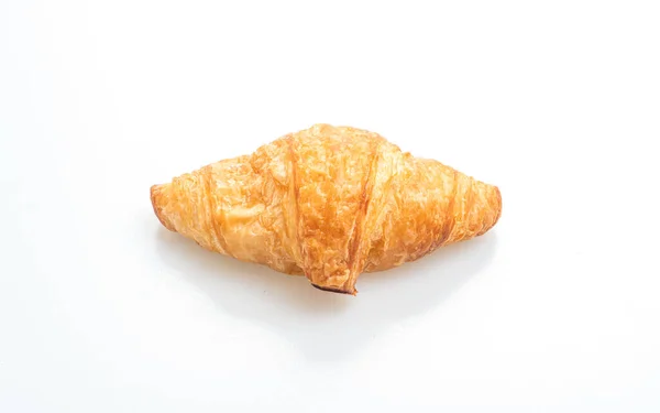 Fresh Croissant Isolated White Background — Stock Photo, Image