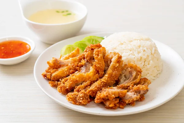 하와이 닭고기 닭고기 닭고기 아시아 — 스톡 사진