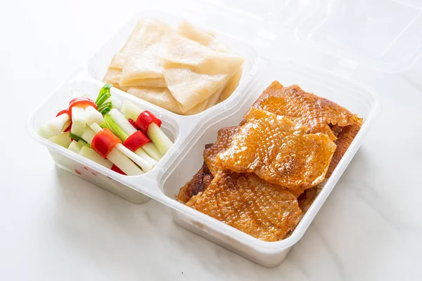 Peking Duck in delivery box - Chinese food style