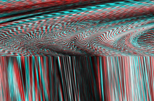 Glitch Space background. Old TV screen error. Digital pixel noise abstract design. Photo glitch. Television signal fail. Technical problem grunge wallpaper. Colorful noise — Stock Photo, Image