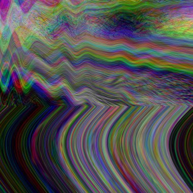 Aksaklık resimde arka plan. Teknoloji retro ekran hatası. Dijital piksel gürültü soyut tasarım. Fotoğraf efekti glitched. Televizyon başarısız zemin. Renkli görüntü gürültü. Kırık video oyunu.