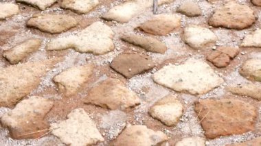 Roma'nın merkezi antik Roma yolu
