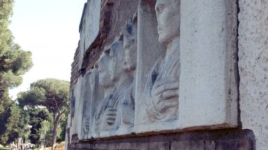 kısma antik Appia yol mezar anıtı