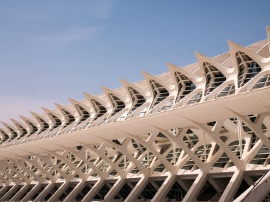 Bilim ve sanat Valencia, İspanya Şehir'in mimaride ayrıntılarını