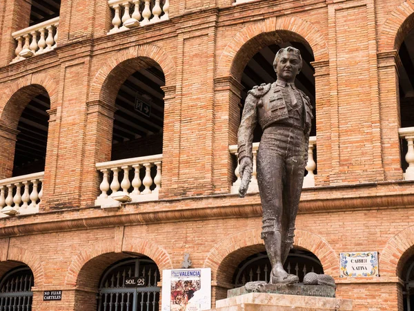 İspanyol tarzı boğa güreşi cephe Valencia, İspanya