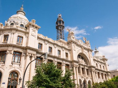 Valencia, İspanya bina Postane vuruşta izleme