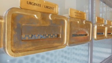 Eski posta kutularına Postane bina Valencia, İspanya