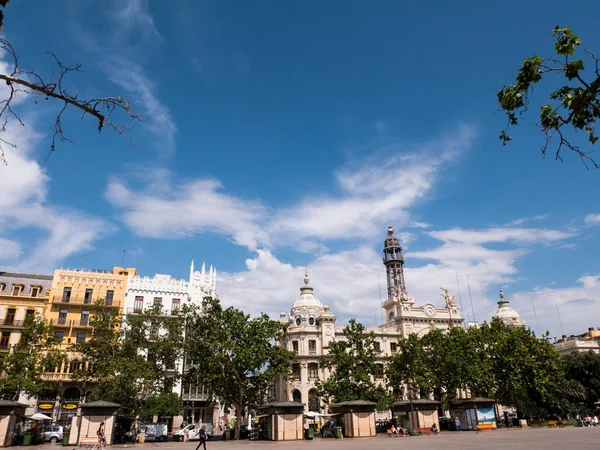 Valencia, İspanya bina Postane vuruşta izleme