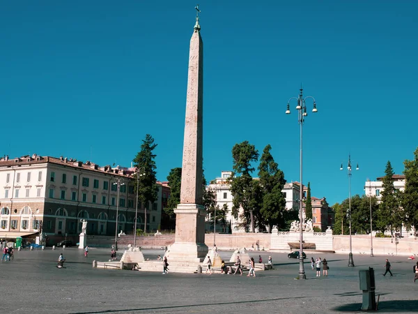 Obélisque Piazza del Popolo Rome — Photo
