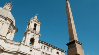 Gian Lorenzo Bernini, Piazza Navona, Rio della Plata Roma dört ırmak Çeşmesi