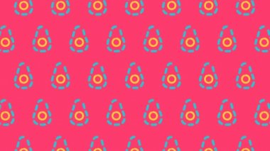 bir avokado mutfak Tv yayınları için animasyonlu desen arka plan