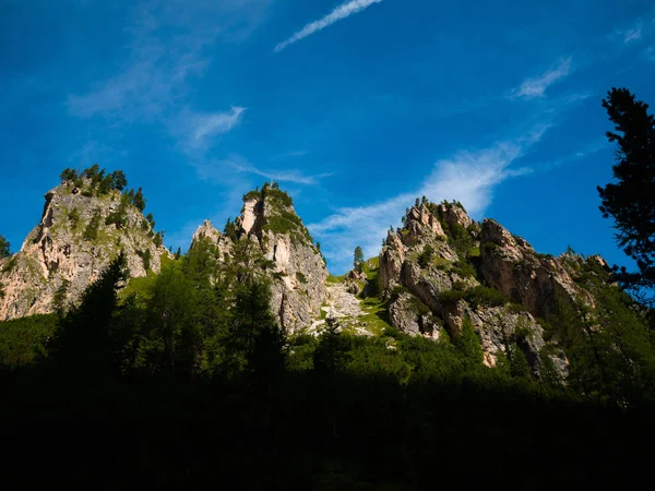 Puez Odle Milli Parkı Dolomites Dağlarda — Stok fotoğraf